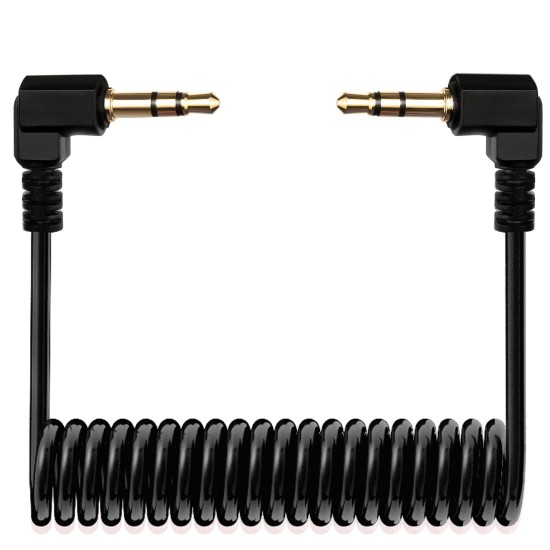 3.5mm TRS-TRS Coiled Audio Cable